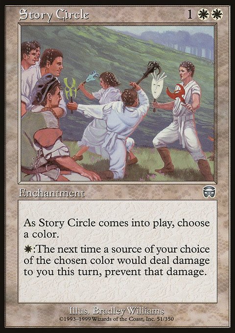 Story Circle, Mercadian Masques #51, Magic: The Gathering card