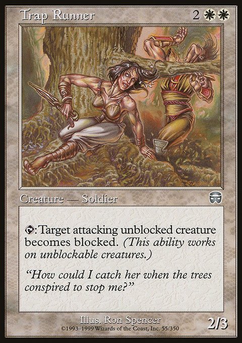 Trap Runner, Mercadian Masques #55, Magic: The Gathering card