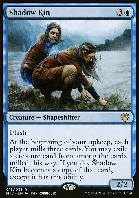 Shadow Kin, Midnight Hunt Commander #16, Magic: The Gathering card