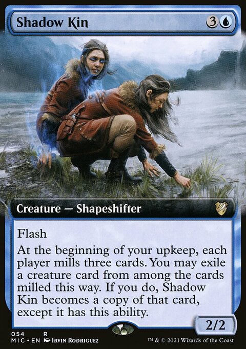 Shadow Kin, Midnight Hunt Commander #54, Magic: The Gathering card
