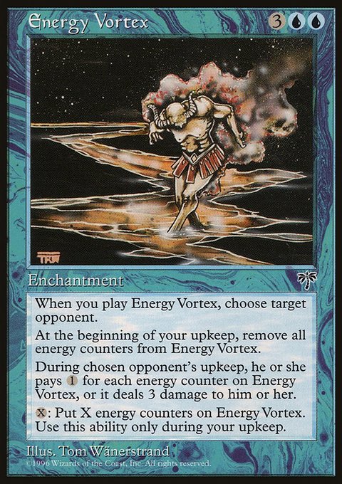Energy Vortex, Mirage #64, Magic: The Gathering card