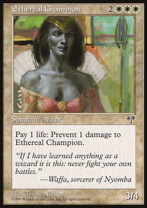 Ethereal Champion, Mirage #15, Magic: The Gathering card