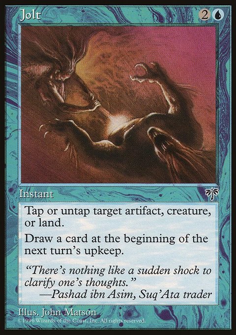 Jolt, Mirage #70, Magic: The Gathering card