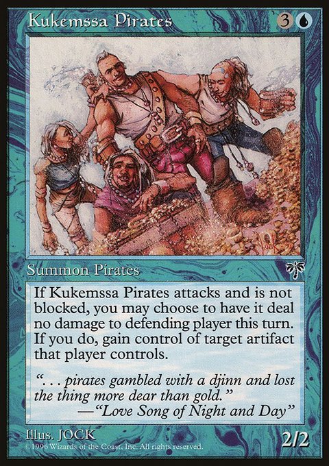Kukemssa Pirates, Mirage #71, Magic: The Gathering card