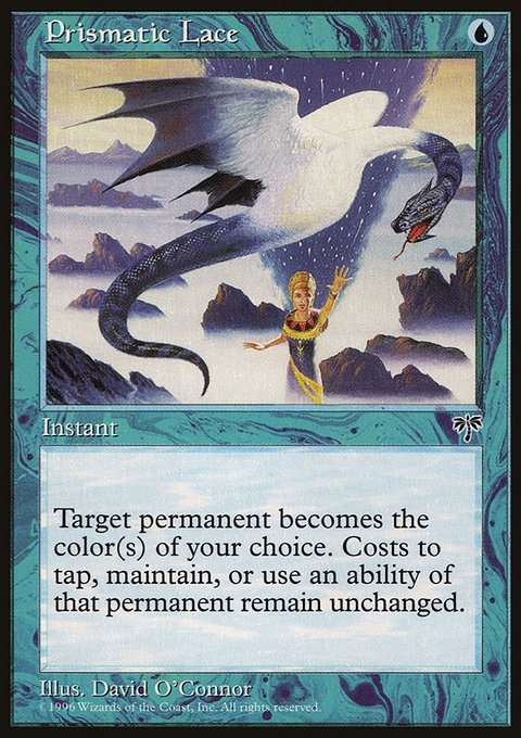 Prismatic Lace, Mirage #84, Magic: The Gathering card