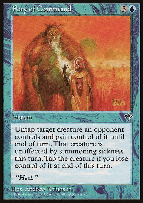 Ray of Command, Mirage #86, Magic: The Gathering card