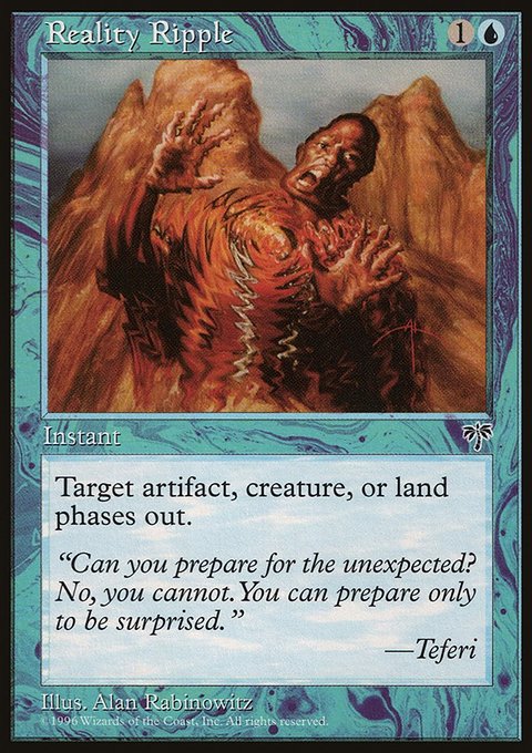 Reality Ripple, Mirage #87, Magic: The Gathering card