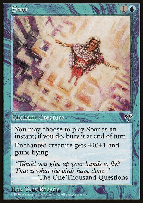 Soar, Mirage #93, Magic: The Gathering card