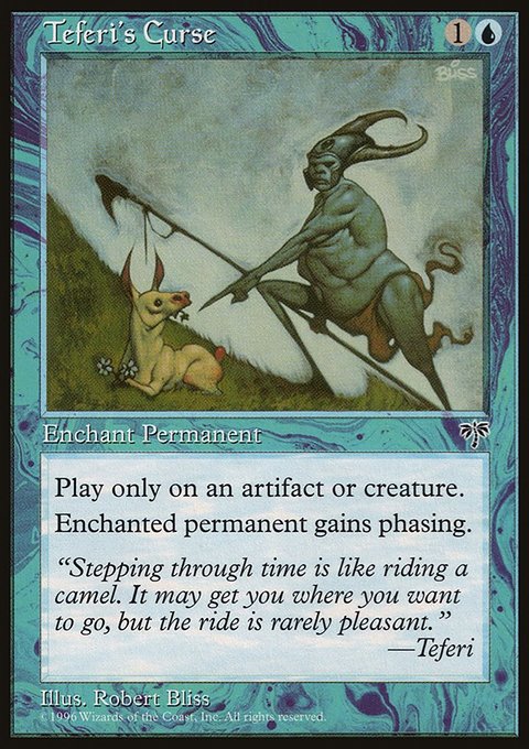 Teferi's Curse, Mirage #96, Magic: The Gathering card