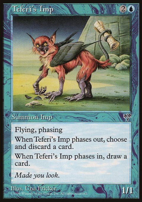 Teferi's Imp, Mirage #98, Magic: The Gathering card