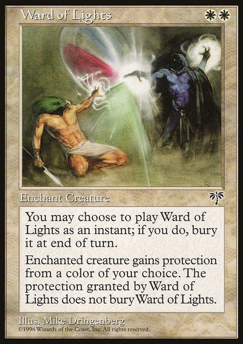 Ward of Lights, Mirage #47, Magic: The Gathering card