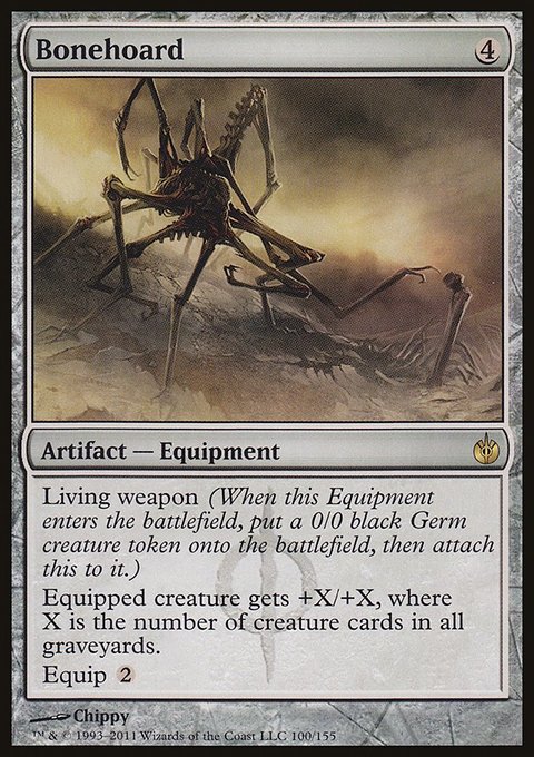 Bonehoard, Mirrodin Besieged #100, Magic: The Gathering card