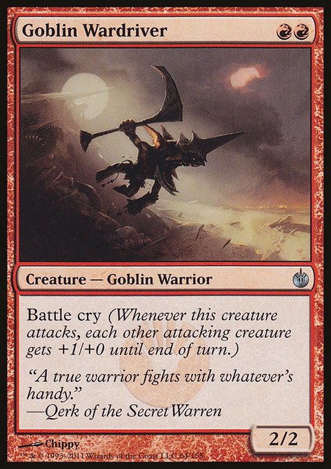 Goblin Wardriver, Mirrodin Besieged #64, Magic: The Gathering card