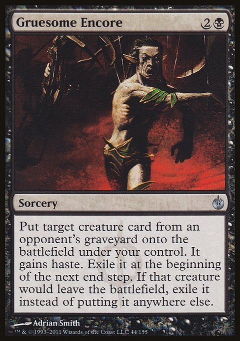 Gruesome Encore, Mirrodin Besieged #44, Magic: The Gathering card
