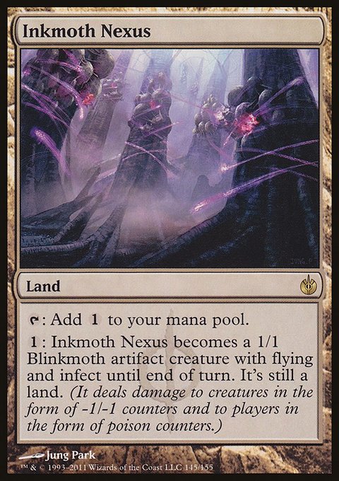 Inkmoth Nexus, Mirrodin Besieged #145, Magic: The Gathering card