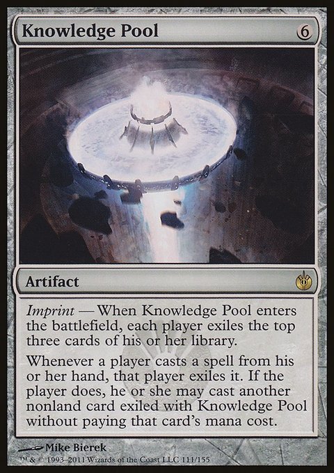 Knowledge Pool, Mirrodin Besieged #111, Magic: The Gathering card
