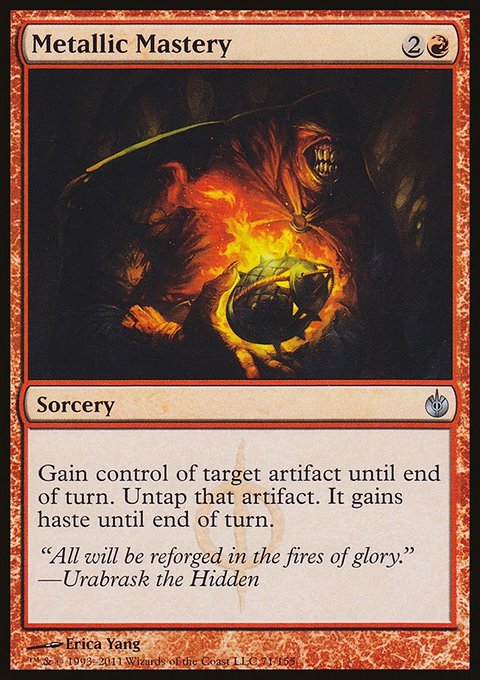 Metallic Mastery, Mirrodin Besieged #71, Magic: The Gathering card