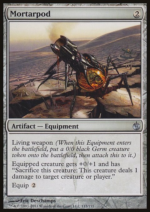 Mortarpod, Mirrodin Besieged #115, Magic: The Gathering card