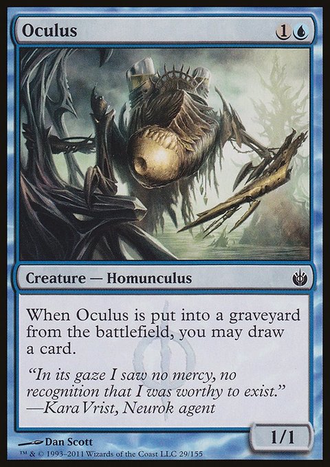 Oculus, Mirrodin Besieged #29, Magic: The Gathering card