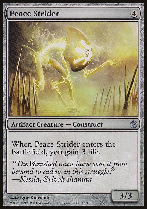 Peace Strider, Mirrodin Besieged #119, Magic: The Gathering card