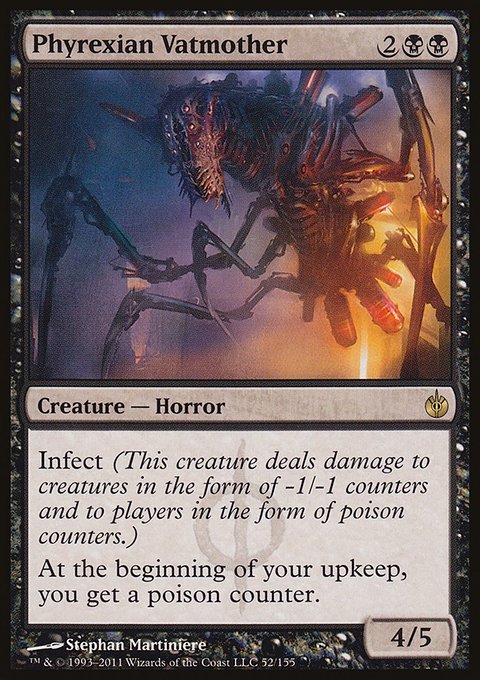 Phyrexian Vatmother, Mirrodin Besieged #52, Magic: The Gathering card