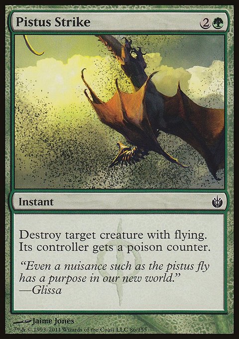 Pistus Strike, Mirrodin Besieged #86, Magic: The Gathering card