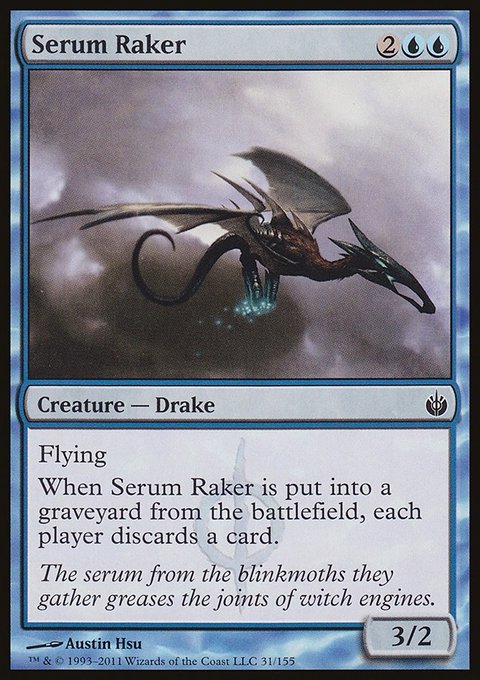 Serum Raker, Mirrodin Besieged #31, Magic: The Gathering card