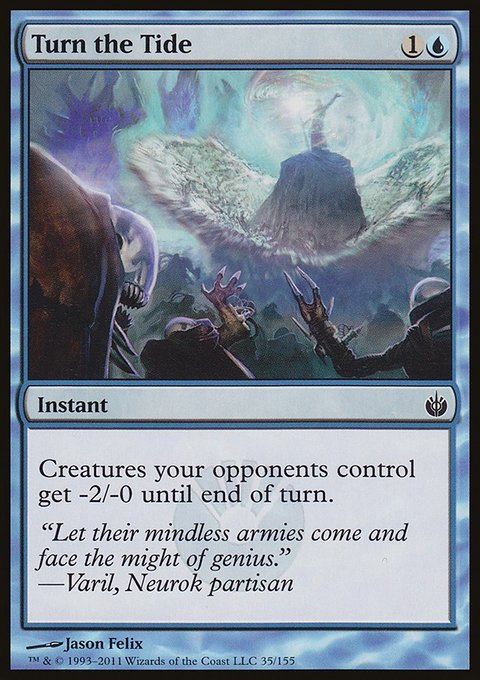 Turn the Tide, Mirrodin Besieged #35, Magic: The Gathering card