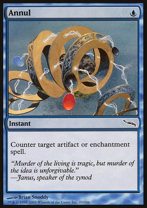 Annul, Mirrodin #29, Magic: The Gathering card