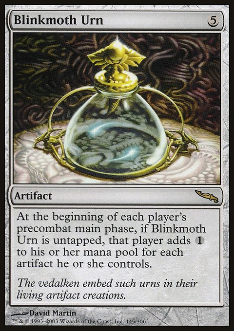 Blinkmoth Urn, Mirrodin #145, Magic: The Gathering card