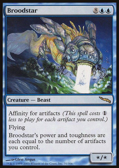 Broodstar, Mirrodin #31, Magic: The Gathering card