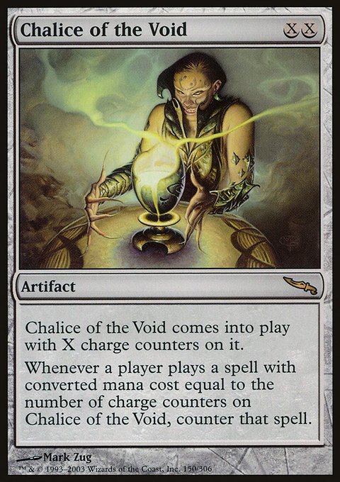 Chalice of the Void, Mirrodin #150, Magic: The Gathering card