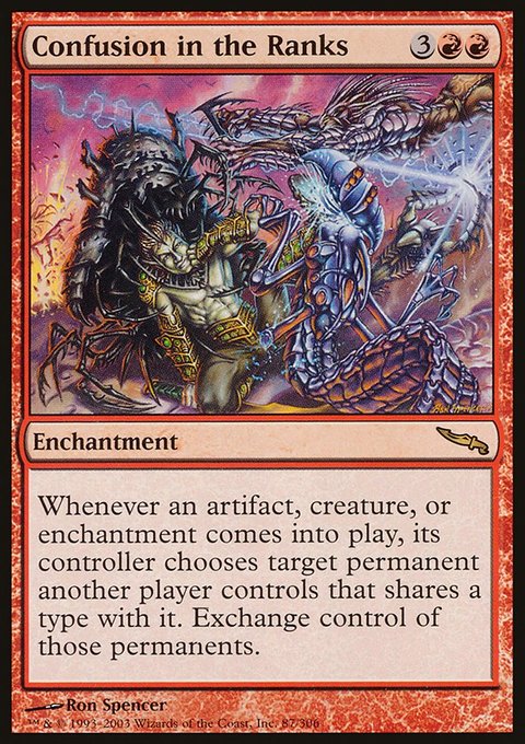 Confusion in the Ranks, Mirrodin #87, Magic: The Gathering card