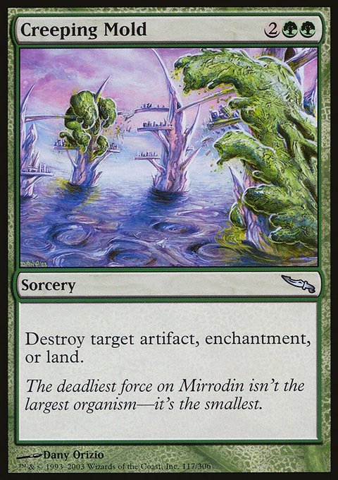 Creeping Mold, Mirrodin #117, Magic: The Gathering card