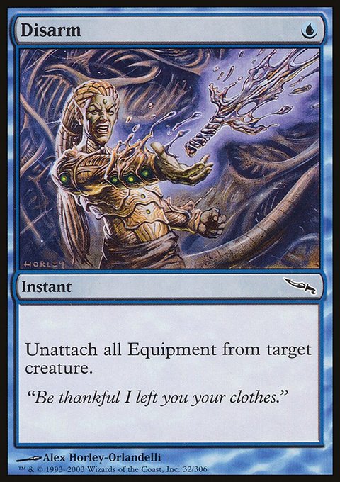Disarm, Mirrodin #32, Magic: The Gathering card