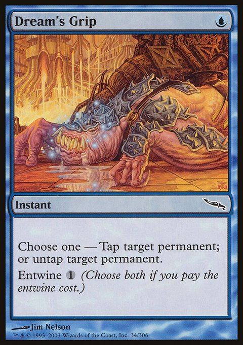Dream's Grip, Mirrodin #34, Magic: The Gathering card