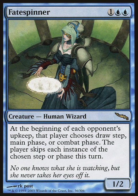 Fatespinner, Mirrodin #36, Magic: The Gathering card