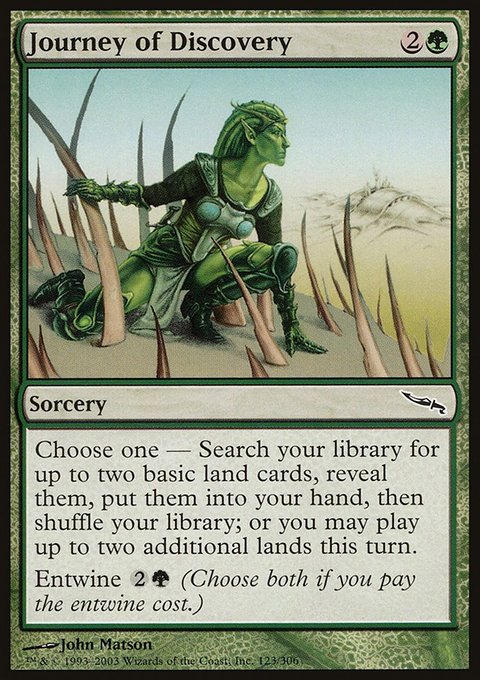 Journey of Discovery, Mirrodin #123, Magic: The Gathering card