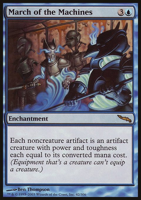 March of the Machines, Mirrodin #42, Magic: The Gathering card