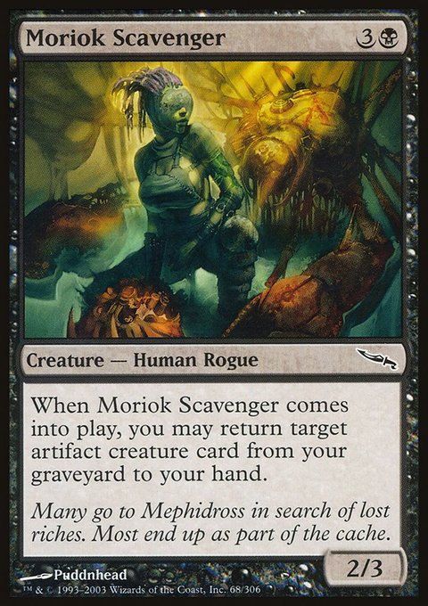 Moriok Scavenger, Mirrodin #68, Magic: The Gathering card