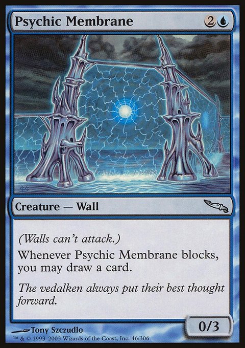 Psychic Membrane, Mirrodin #46, Magic: The Gathering card