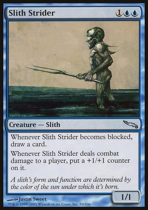 Slith Strider, Mirrodin #50, Magic: The Gathering card