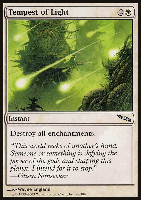 Tempest of Light, Mirrodin #28, Magic: The Gathering card