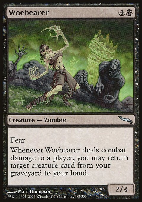 Woebearer, Mirrodin #83, Magic: The Gathering card