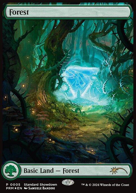 Forest, MKM Standard Showdown #5, Magic: The Gathering card