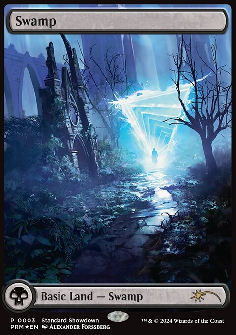 Swamp, MKM Standard Showdown #3, Magic: The Gathering card