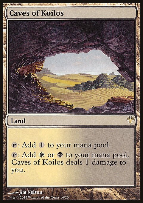 Caves of Koilos, Modern Event Deck 2014 #14, Magic: The Gathering card