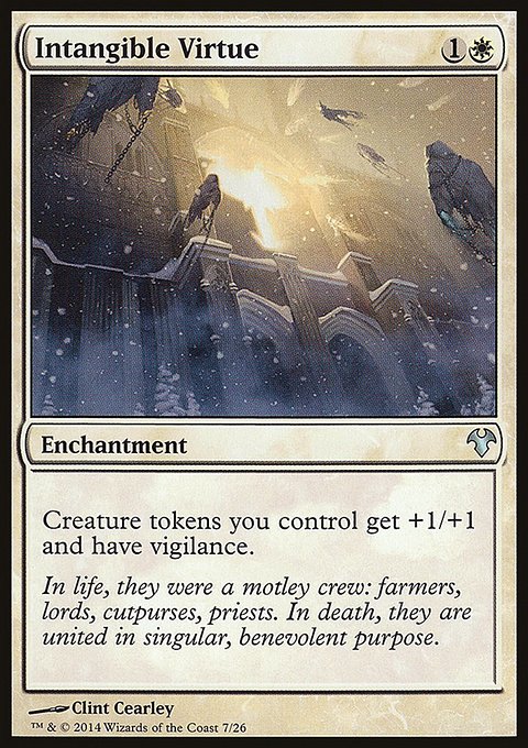 Intangible Virtue, Modern Event Deck 2014 #7, Magic: The Gathering card