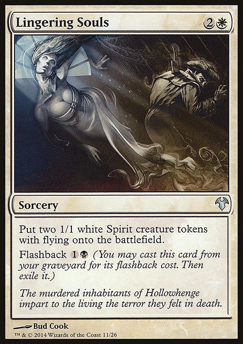 Lingering Souls, Modern Event Deck 2014 #11, Magic: The Gathering card
