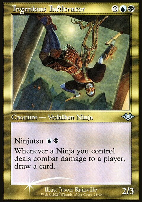 Ingenious Infiltrator, Modern Horizons 1 Timeshifts #28, Magic: The Gathering card